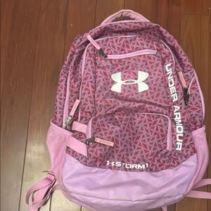 Under Armour Pink Backpack. Good used condition